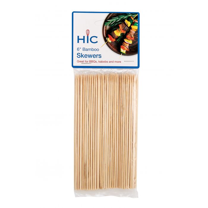 Bamboo Skewers 6"