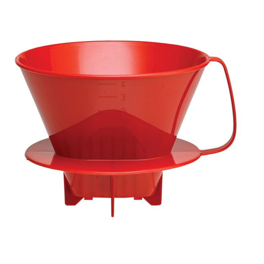 Fino Pour-Over Coffee Brewing Filter Cone, Number 4-Size