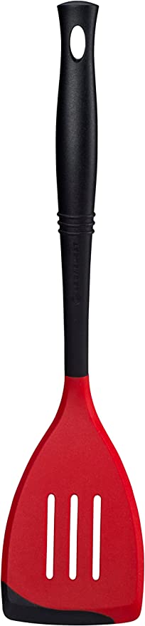 Le Creuset Revolution Bi-Material tools, 13.5" x 2.5", Cerise