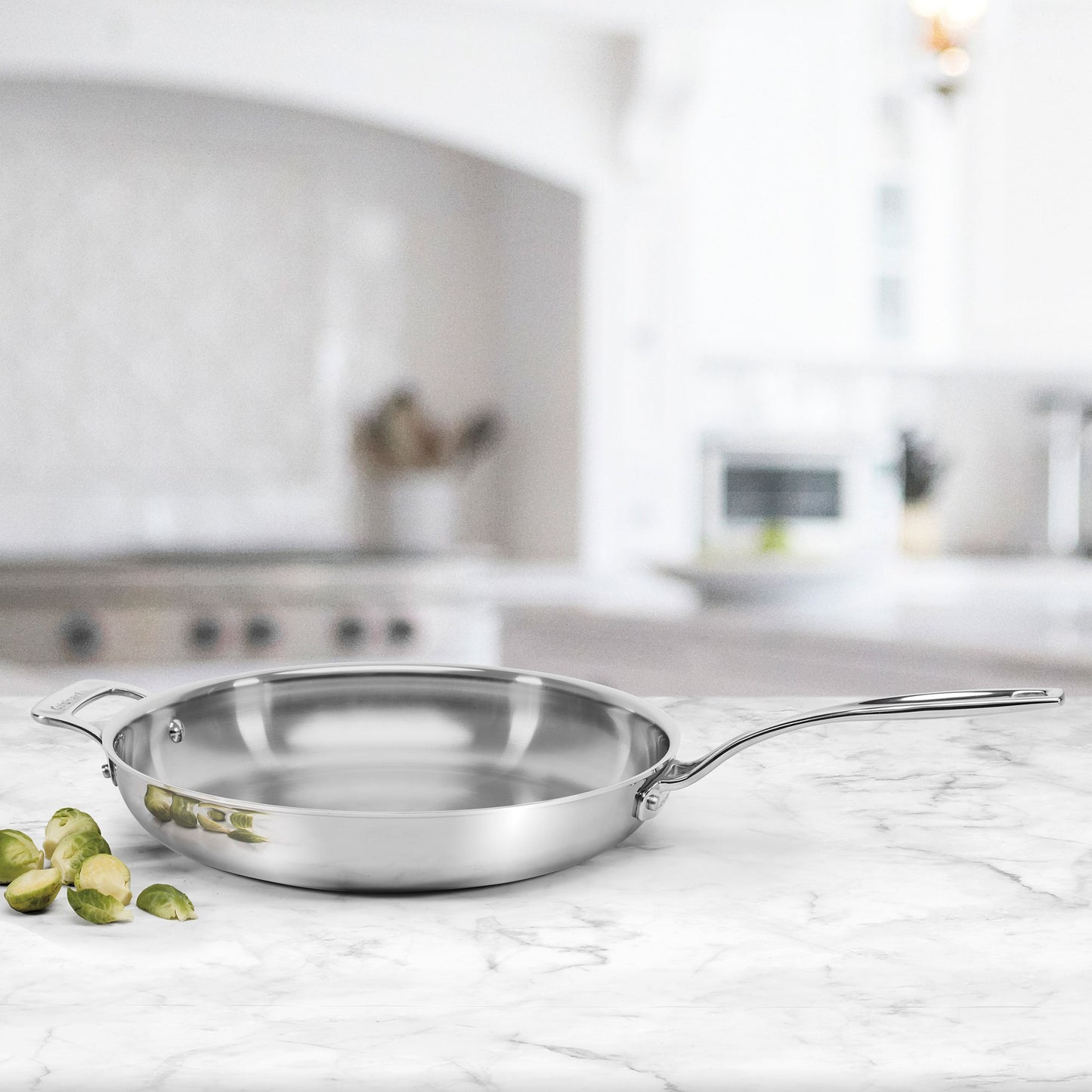 Cuisinart Custom-Clad Stainless Steel Skillets