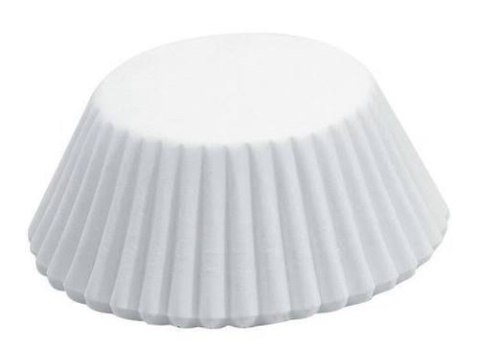 White Petit Four Baking Cups