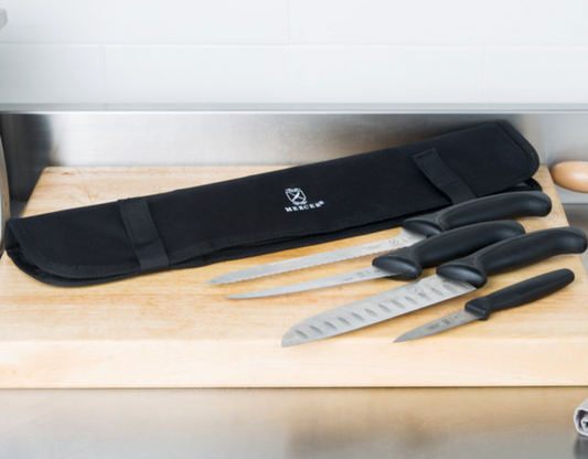 Knife Roll 4 pocket by Mercer
