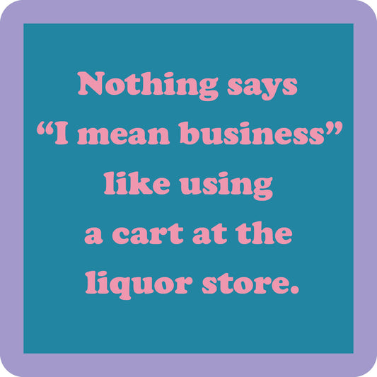 Drinks On Me - Funny Drink Coasters