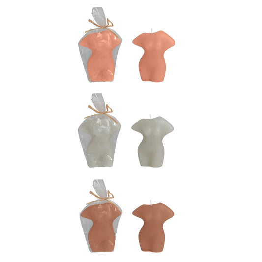Unscented Figure Candle