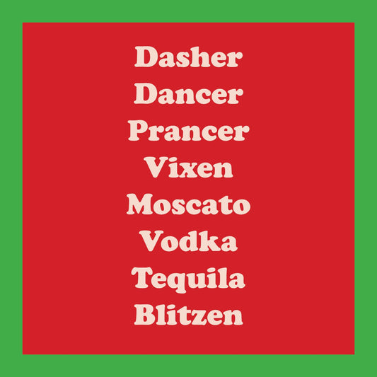 CARD XMAS Blitzen