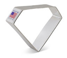 Diamond Shaped Cookie Cutter