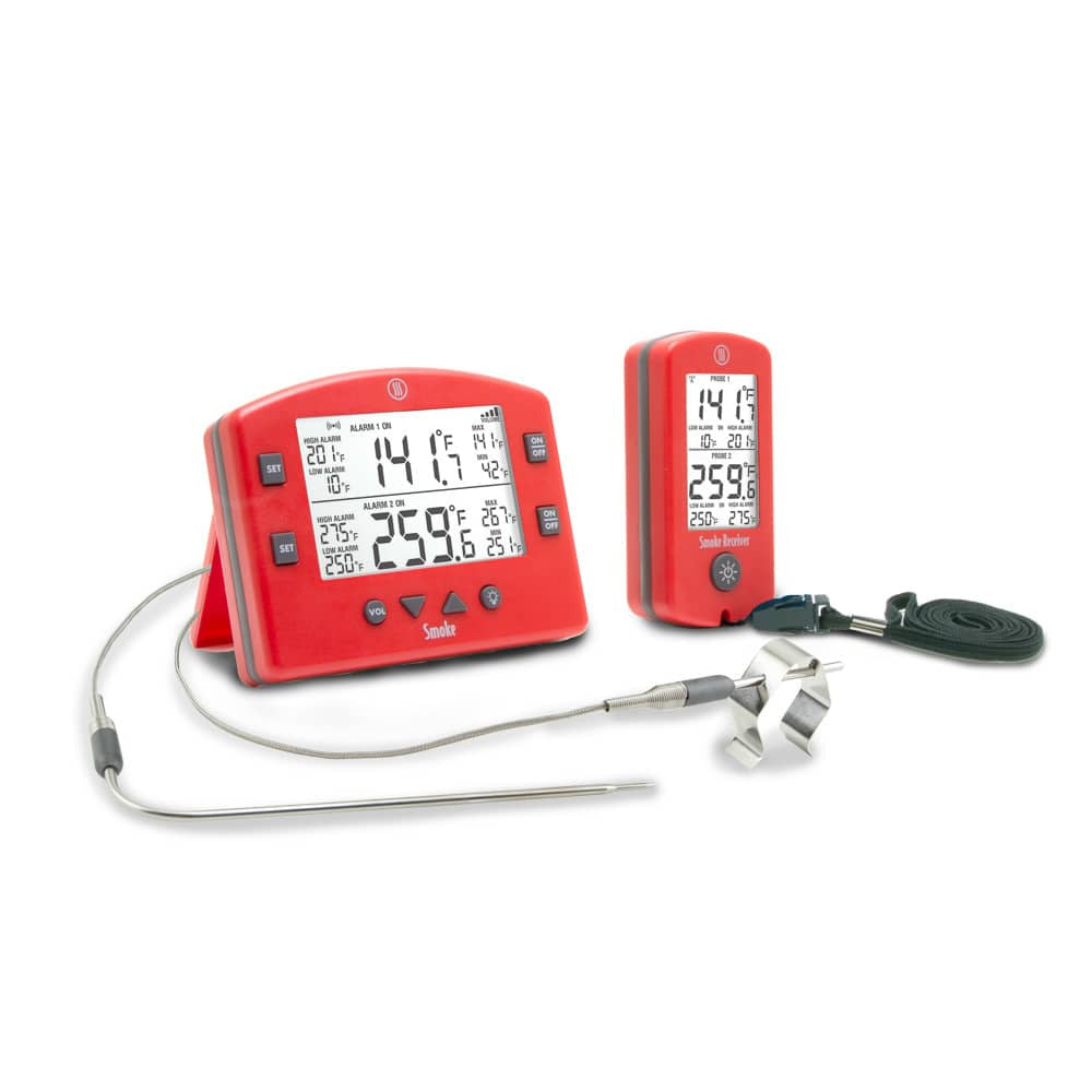 Smoke Remote BBQ Alarm Thermometer